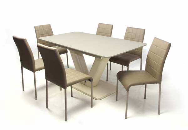 Hektor asztal Kris székkel - 6 személyes (AG)